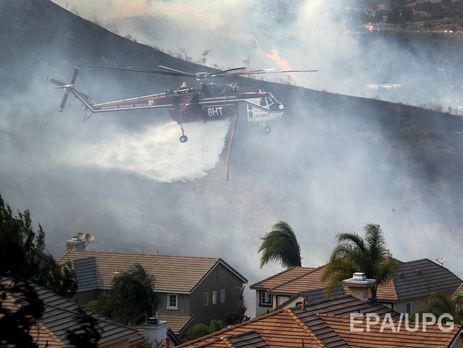 На севере Калифорнии бушуют лесные пожары. Фоторепортаж