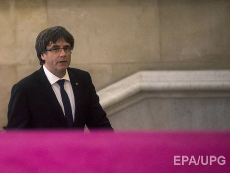 Пучдемона могут арестовать, если он провозгласит независимость Каталонии – Bloomberg