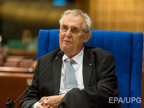 ﻿Земан заявив, що не проситиме вибачення за слова про Крим