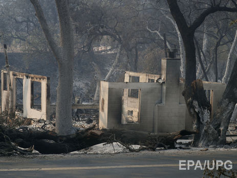 ﻿Кількість жертв лісових пожеж у Каліфорнії зросла до 35 осіб