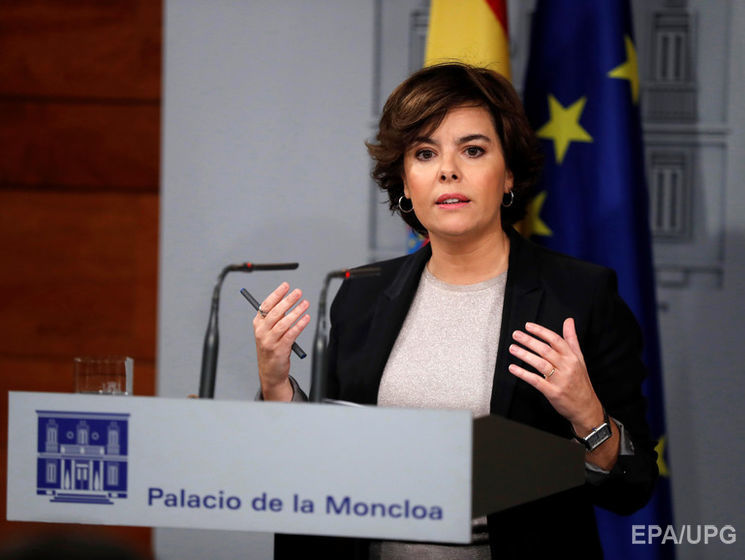 В правительстве Испании назвали неприемлемым ответ Пучдемона на ультиматум Мадрида