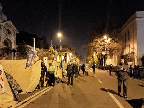 Правительственный квартал пустует, оцепление осталось только в районе палаточного городка – Найем