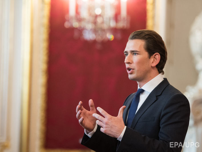 ﻿Курц обіцяє зберегти активну роль Відня в Європейському союзі