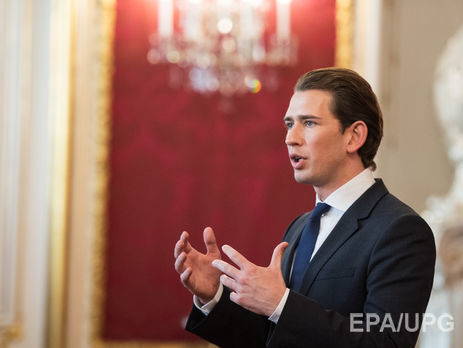 ﻿Курц обіцяє зберегти активну роль Відня в Європейському союзі