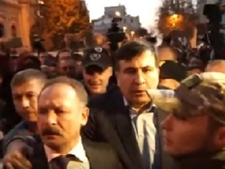 Барна после нападения митингующих написал заявление в Генпрокуратуру