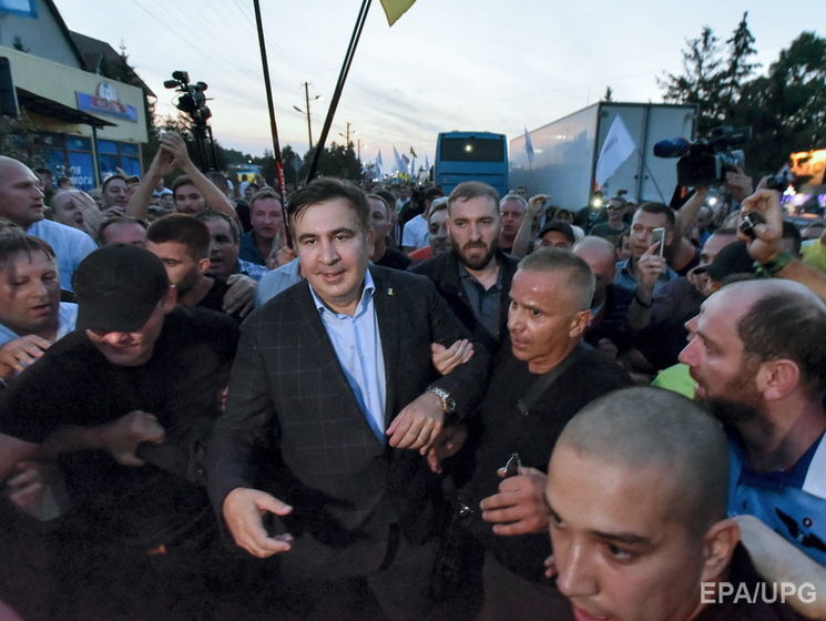 Цигикал заявил, что с Саакашвили границу пересекали "реальные боевики, горлопаны и простые граждане"