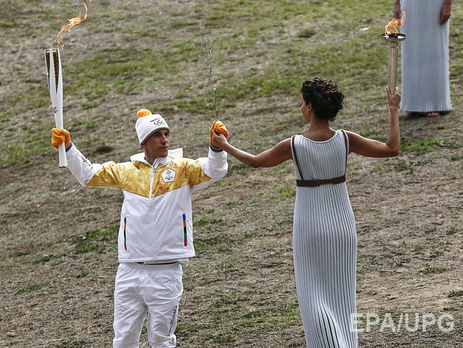 В Греции зажгли огонь зимних Олимпийских игр 2018 года. Фоторепортаж