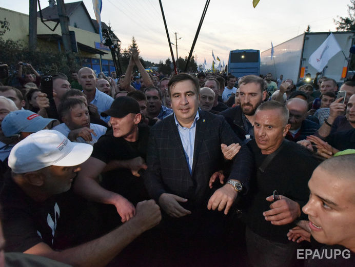 Апелляционный суд оставил в силе решение о признании Саакашвили виновным в незаконном пересечении границы
