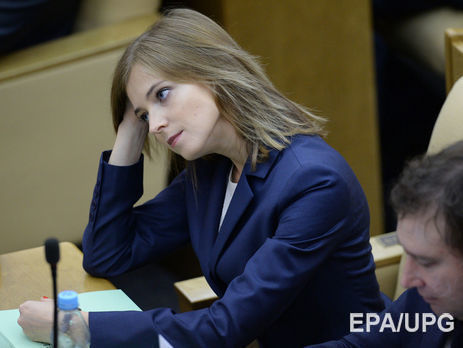 Поклонская о словах Собчак о Крыме: Так может сказать только тот, кто не видит ничего дальше своего тусовочного мира