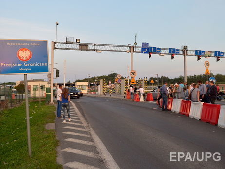 ﻿Польща посилила перевірки на кордоні з Україною, утворилися черги