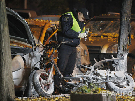 Пострадавший в результате взрыва в Киеве прохожий скончался в больнице