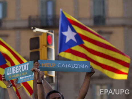 Власти Каталонии объявили о независимости от Мадрида