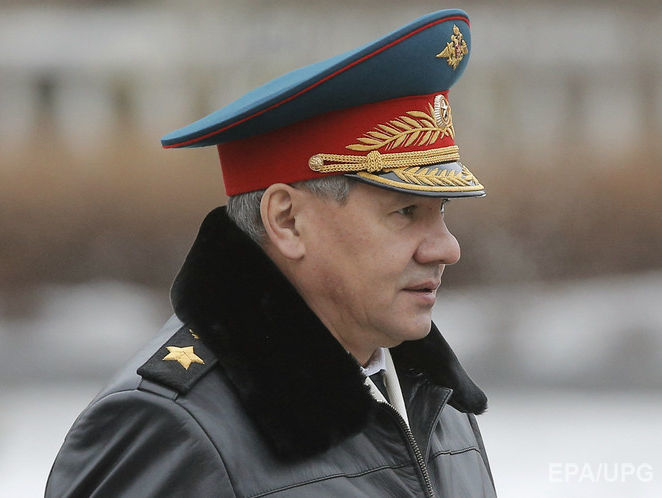 ﻿Шойгу заявив про "напруження та загострення" обстановки біля західних кордонів РФ