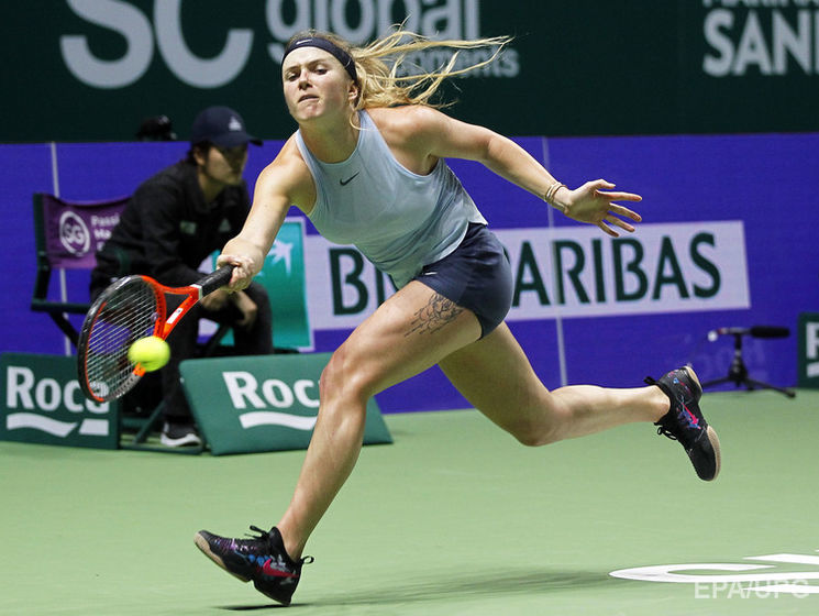 ﻿Світоліна обіграла першу ракетку світу, але покинула підсумковий турнір WTA