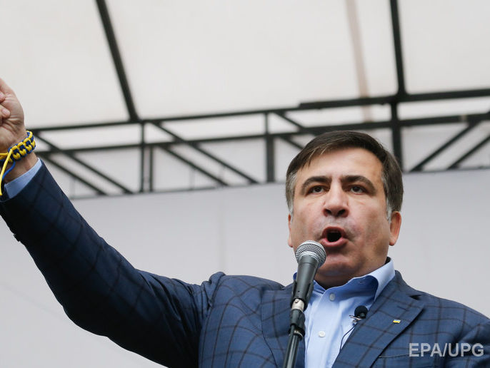 Саакашвили: У нас уже есть механизмы, как сменить власть барыг новыми, нормальными украинцами