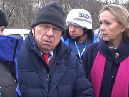 ﻿Представник ОБСЄ Фріш відвідав українців, утримуваних на окупованій території Луганської області
