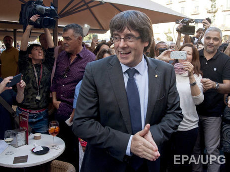 ﻿Генпрокуратура Іспанії висунула обвинувачення Пучдемону