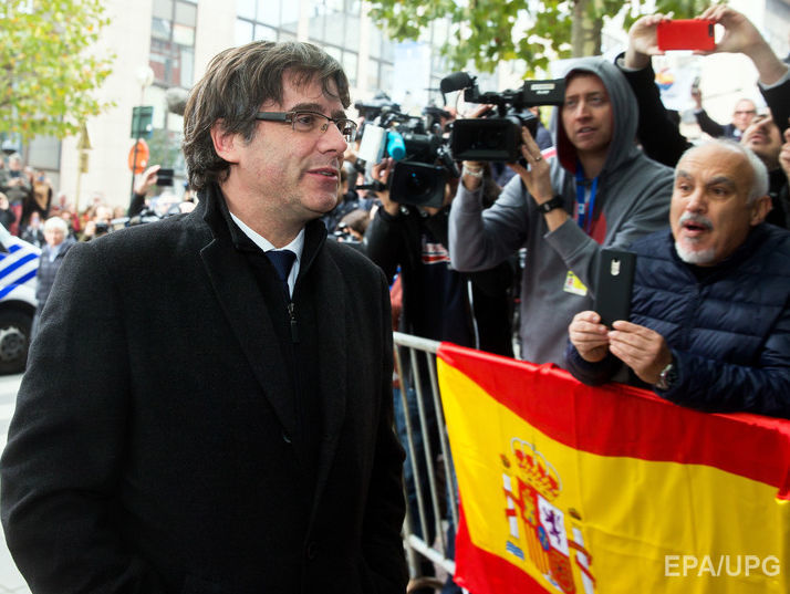 Пучдемон заявил, что не собирается просить политического убежища в Бельгии