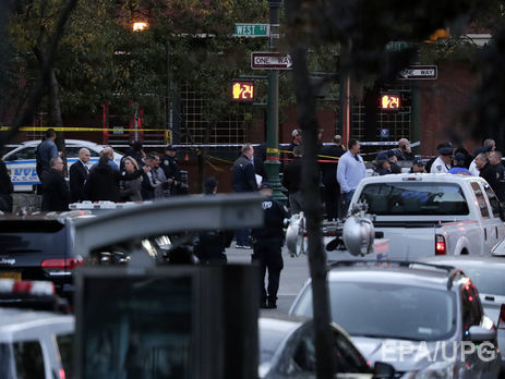 Теракт в Нью-Йорке: водитель фургона насмерть задавил восемь человек. Фоторепортаж
