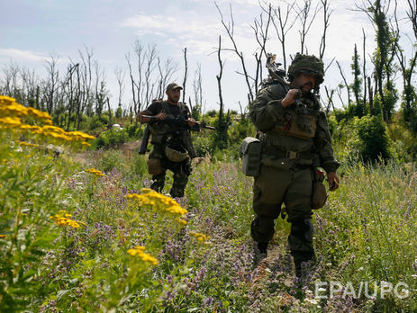 На Донбассе за сутки погиб один украинский военный, пятеро получили ранения – штаб АТО