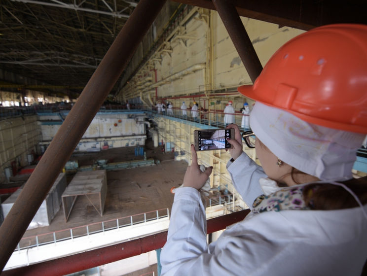 ﻿Машинний зал Чорнобильської АЕС перетворять на сховище радіоактивних відходів