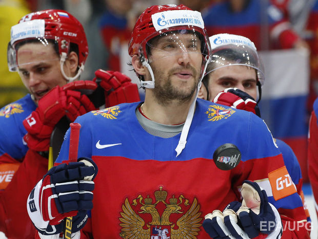 Российский хоккеист Овечкин объявил о создании Putin Team