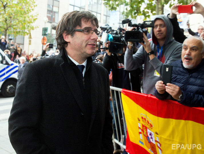 Пучдемон заявил, что готов участвовать в досрочных выборах в Каталонии 