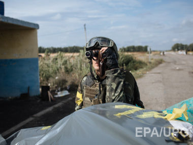 В Счастье задержали украинского военного, самовольно покинувшего часть с оружием &ndash; штаб АТО