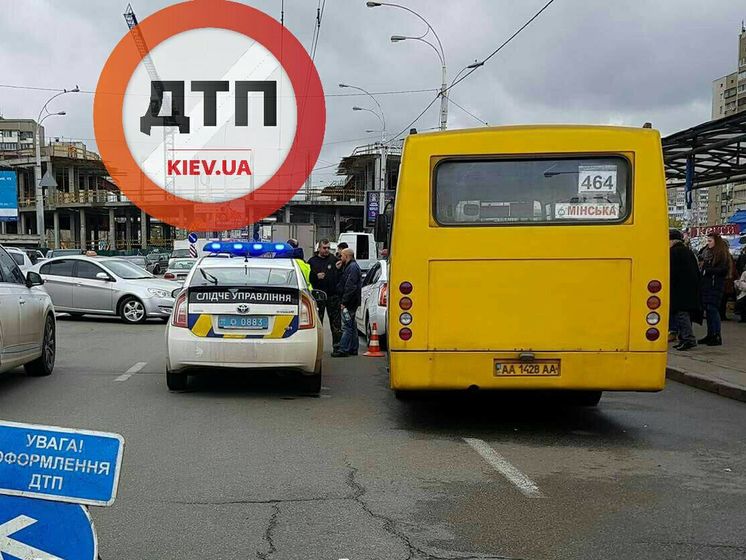 ﻿Поліція затримала водія маршрутки, який збив на смерть двох людей у Києві