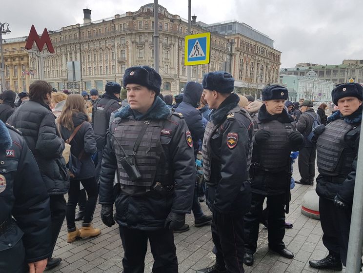 ﻿У МВС РФ повідомили, що 5 листопада у Москві затримали 263 осіб