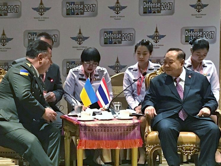 ﻿Полторак розповів тайським чиновникам про реформи у ЗСУ і перетворення в оборонно-промисловому комплексі
