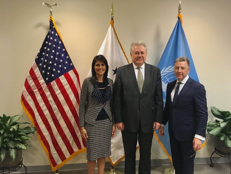 ﻿Єльченко і Волкер обговорили питання миротворчої місії ООН на Донбасі
