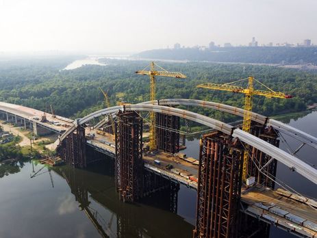 В Киеве могут сделать платным проезд через Подольско-Воскресенский мост