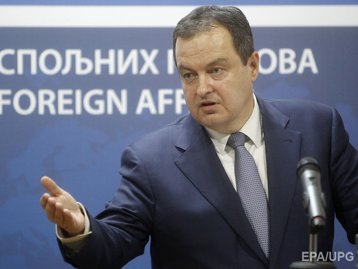 ﻿Глава МЗС Сербії викликав посла з Києва для консультацій щодо відносин з Україною