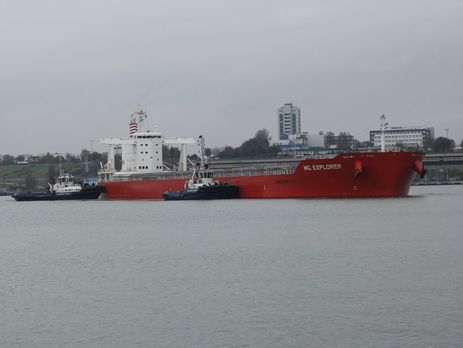 Третье судно с американским углем прибыло в Украину 