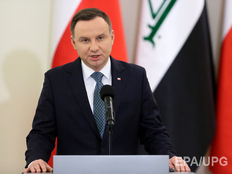 Дуда заявил, что Польша поддерживает санкции ЕС против России