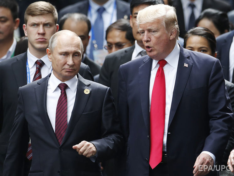 Трамп заявил, что Путин чувствует себя оскорбленным из-за заявлений о вмешательстве РФ в президентские выборы в США