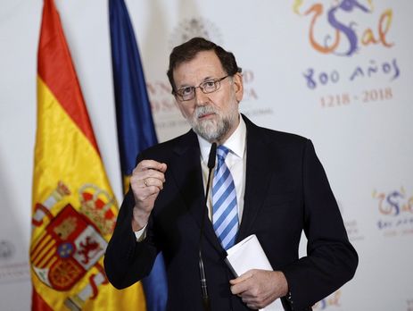 Рахой впервые посетил Каталонию после референдума и применения 155 статьи конституции Испании в отношении региона