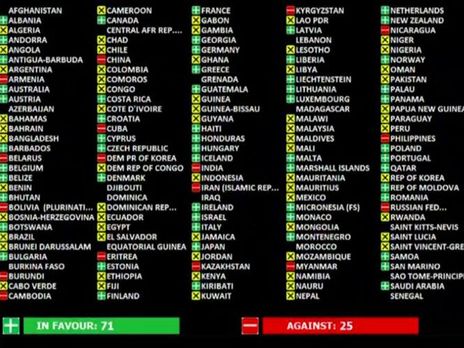 Чубаров: Россия получила очередную оплеуху в ООН