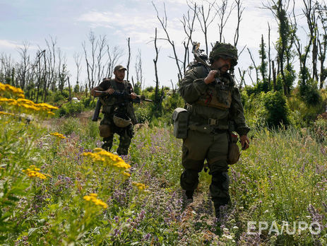На Донбассе за сутки боевики 22 раза нарушили перемирие – штаб АТО