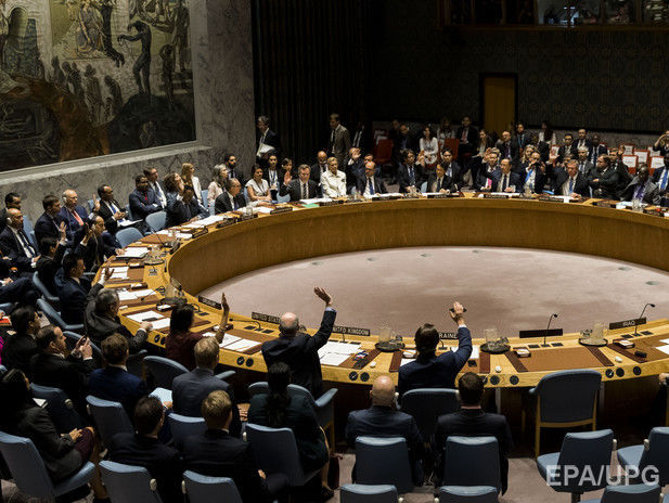 ﻿Радбез ООН відхилив російський проект резолюції щодо хімзброї в Сирії