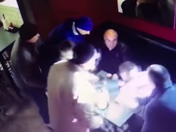 ﻿У Києві затримали грузинського добровольця АТО Надірадзе. Відео