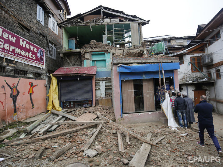 На границе Индии и Тибета произошло землетрясение магнитудой 6,3