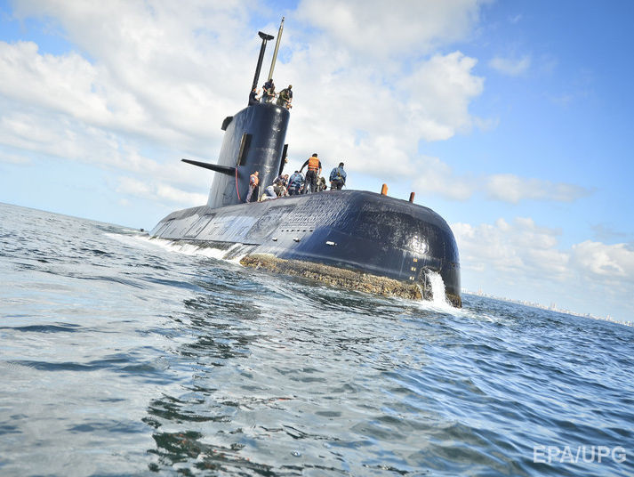 ﻿ВМС Аргентини отримали сім сигналів зі зниклого підводного човна