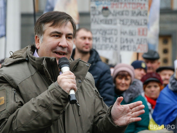 ﻿Саакашвілі заявив, що готовий очолити новий український уряд