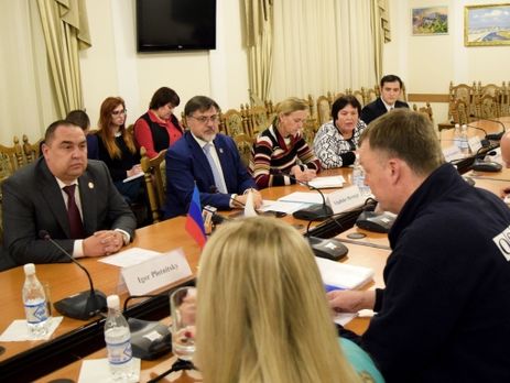 Встреча прошла в оккупированном Луганске