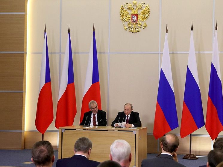 ﻿Земан заявив, що Чехія і Росія підпишуть угоди на $20 млрд
