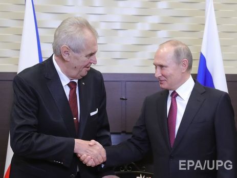 Земан попросил Путина посодействовать в освобождении удерживаемого в Донецке украинского ученого Козловского