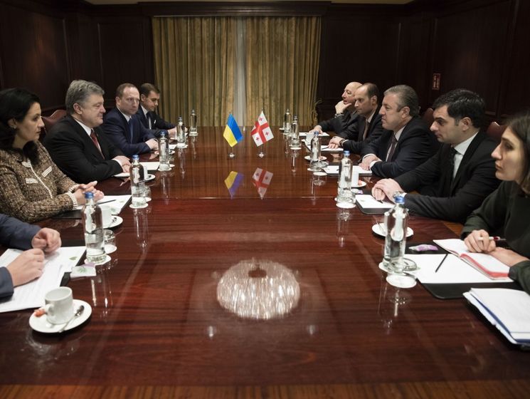 Порошенко и премьер Грузии подтвердили взаимную поддержку суверенитета двух стран