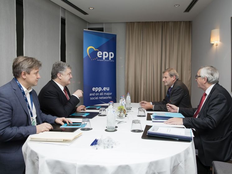 ﻿Порошенко обговорив з Юнкером реалізацію реформ в Україні